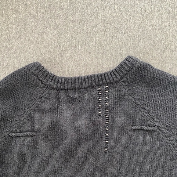Vintage Dior Homme AW05 Beaded Wool Sweater - Picture 8 of 9